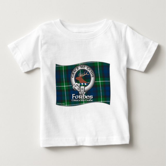 Forbes-Clan Baby T-shirt (Vorderseite)