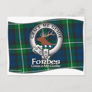 Forbes Clan Postkarte