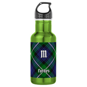 Forbes-Clan-Tartan Edelstahlflasche