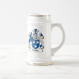 Forbes Familienwappen Bierglas