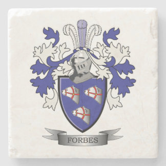 Forbes Familienwappen-Wappen Steinuntersetzer