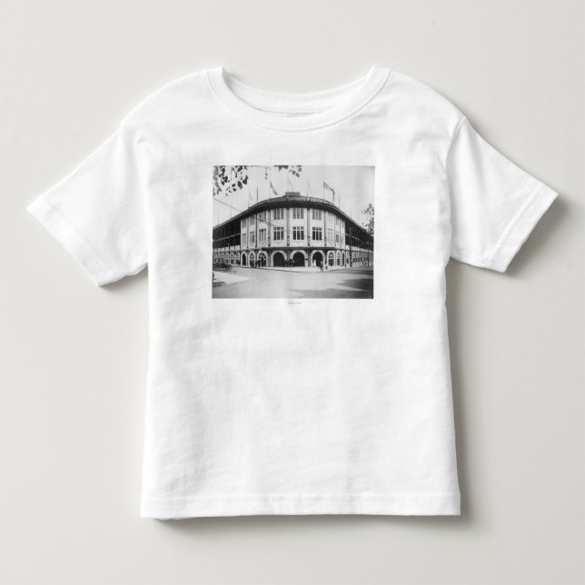 Forbes fangen Stadions-Pittsburgh-Baseball auf Kleinkind T-shirt (Vorderseite)