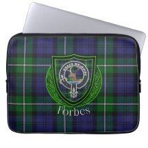 Forbes schottischer Clan Tartan und Wappen 