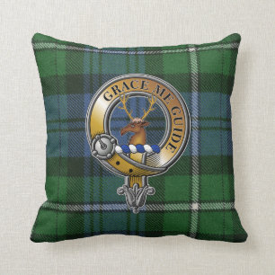 Forbes Tartan & Abzeichen Kissen