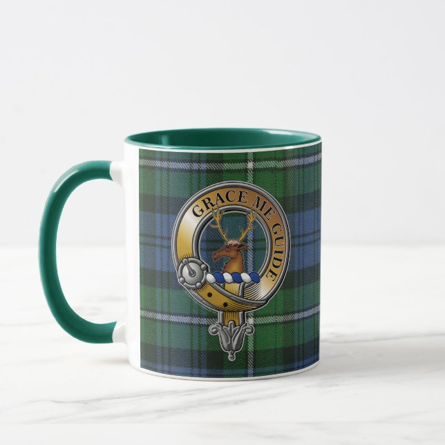 Forbes Tartan & Abzeichen Tasse (Links)