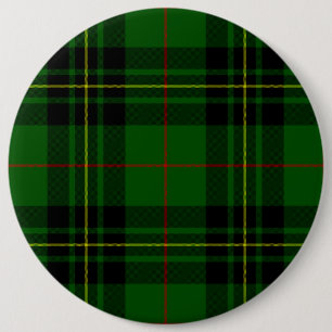 Forbes tartan green black kariert button