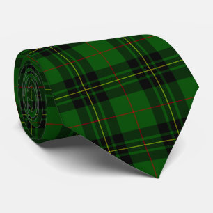 Forbes tartan green black kariert krawatte