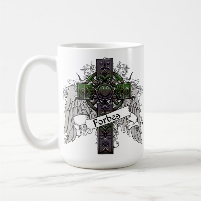 Forbestartan-Kreuz Kaffeetasse (Links)