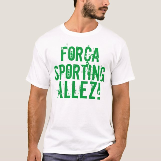 "Força, das zur Schau trägt Allez " T-Shirt (Vorderseite)