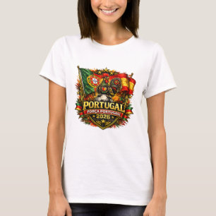 FORÇA PORTUGAL T-Shirt 🇵🇹 Portugal Stolz