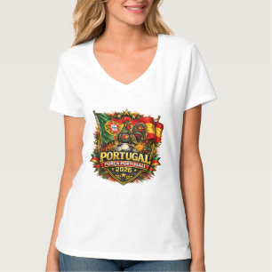 FORÇA PORTUGAL T-Shirt 🇵🇹 Portugal Stolz