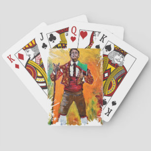 Forcado. Bullfighter Spielkarten