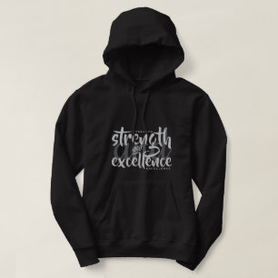 Force Et Excellence Mens Sweat - shirt à capuche N