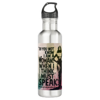 "Force féministe" Bouteille d'eau Shakespeare