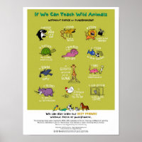 Force-Free Animal Training Poster (18"x24")