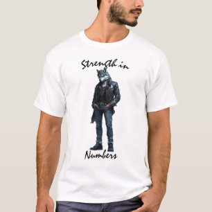 Force numérique T-shirt Wolf Warrior