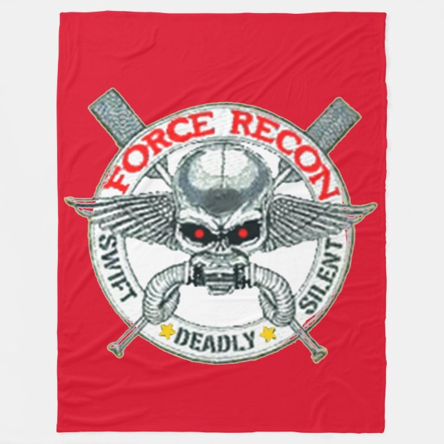 FORCE RECON FLEECEDECKE (Vorderseite)