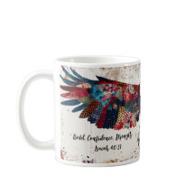 Force renouvelée : Isaïe 40:31 Mug personnalisé