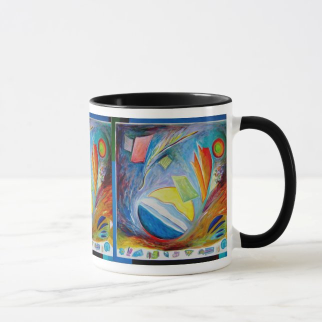 Forcefull Vorteils-Abstraktion Tasse (Rechts)