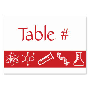 Forces attractives dans la carte de table cerise