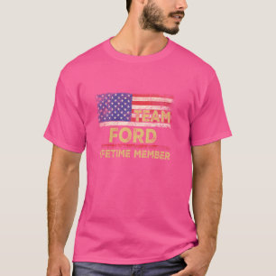 Ford Nachname Shirt Team Ford Lifetime Member