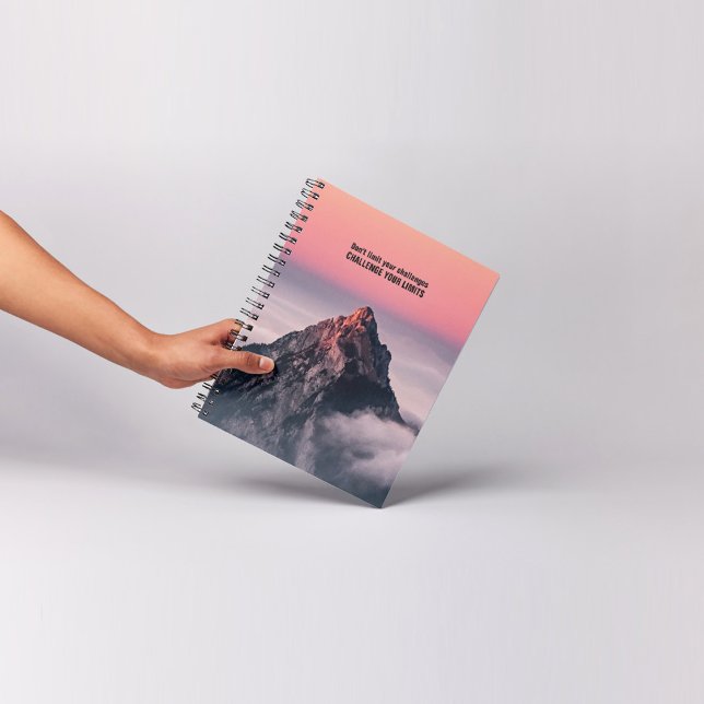 Fordern Sie Ihre Grenzen heraus - Motivierend Note Notizblock (Von Creator hochgeladen)