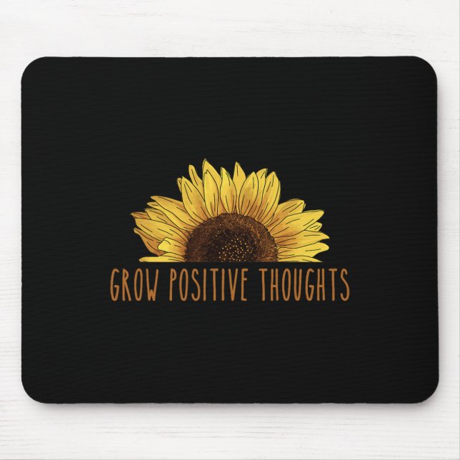 Fördern Sie positive Gedanken Freundlichkeit Gesch Mousepad (Vorne)
