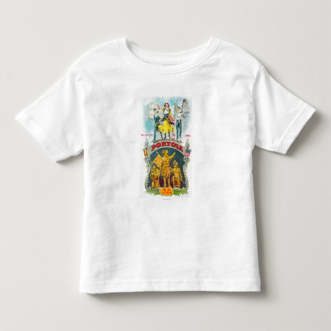 Fördernde Szene von Portola Festival Kleinkind T-shirt (Vorderseite)