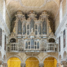 Forderndes und detailliertes Pipe-Organ-Puzzle