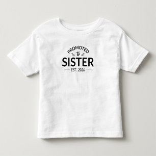 Fördert, um Est zu registrieren. 2026 Kleinkind T-shirt