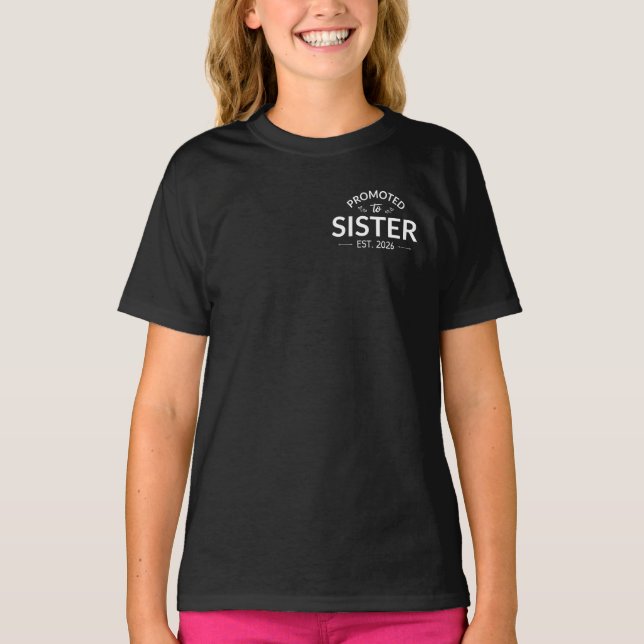 Fördert, um Est zu registrieren. 2026 T-Shirt (Vorderseite)