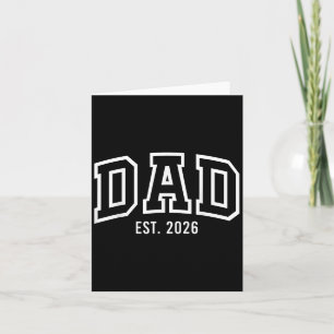 Fördert zum Vater Est 2026 Daddy zu Geschenken ers Karte