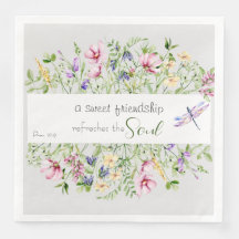 Förderung der botanischen Wasserfarbe der Bibel