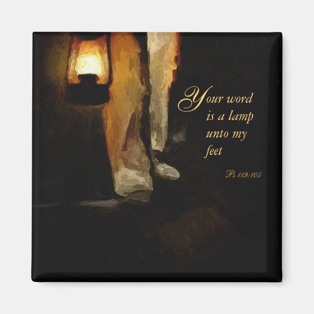 Förderung der christlichen Inspiration Bible Verse Magnet (Vorne)