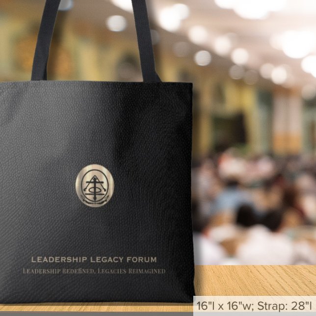 Förderung der maßgeschneiderten Tasche von Konfere (Corporate event essentials, customizable for any industry)