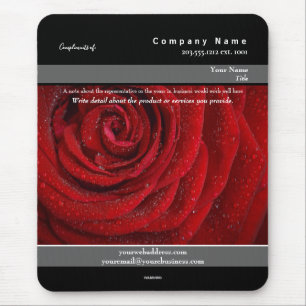 Förderung der Mousepad-Rote Rose. Thema - HAMbyWG Mousepad