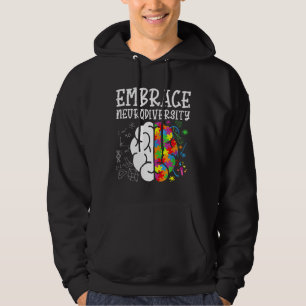 Förderung der Neurovielfalt Autismus Bewusstsein M Hoodie