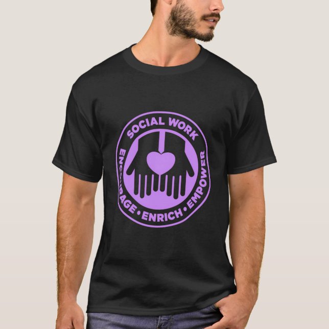 Förderung der sozialen Arbeitsmonatsvergütung der  T-Shirt (Vorderseite)