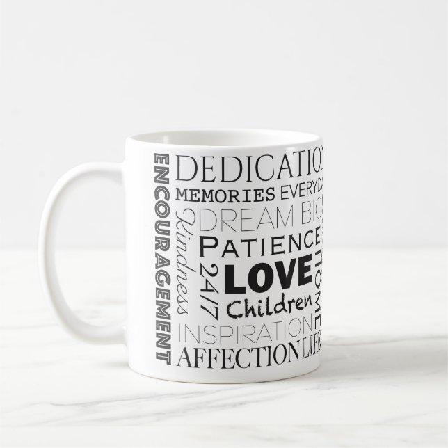 Förderung der Word-Sammlung Kaffeetasse (Links)
