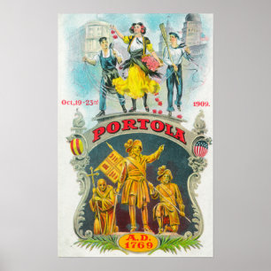Förderung des Festivals in Portola Poster
