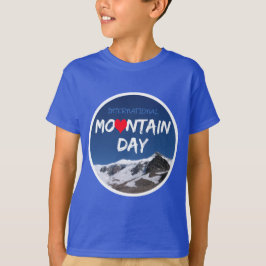Förderung des Internationalen Tages der Berge T-Shirt