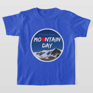 Förderung des Internationalen Tages der Berge T-Shirt
