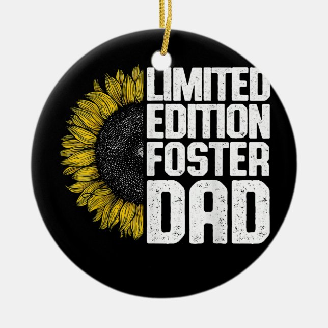 Förderung des Vaters für die elterliche Mama Keramik Ornament (Vorne)