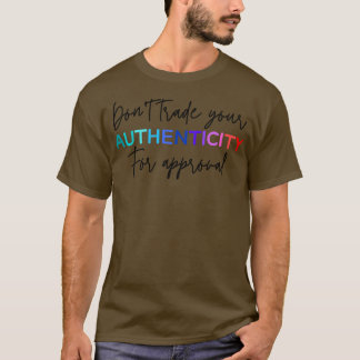 Förderung eines inspirierenden Zitats 1 T-Shirt
