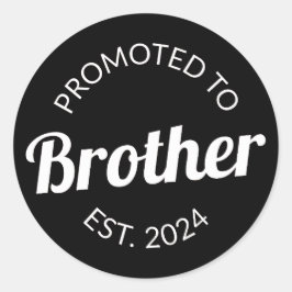 Förderung für den Bruderost. 2024 I Runder Aufkleber