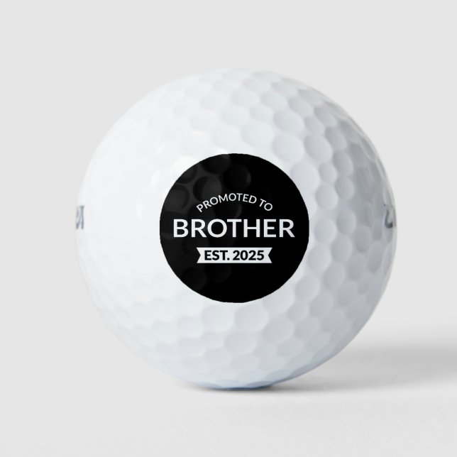 Förderung für den Bruderost. 2025 Golfball (Vorderseite)