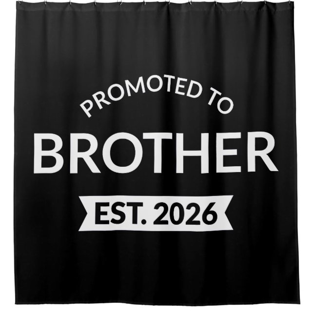 Förderung für den Bruderost. 2026 Duschvorhang (Vorderseite)
