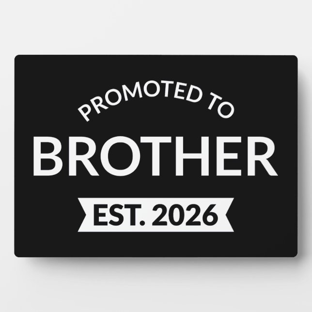 Förderung für den Bruderost. 2026 Fotoplatte (Vorderseite)