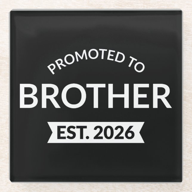Förderung für den Bruderost. 2026 Glasuntersetzer (Vorderseite)