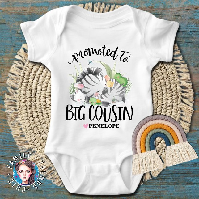 Förderung für Großraumfamilien für Cousin Baby Strampler (Von Creator hochgeladen)